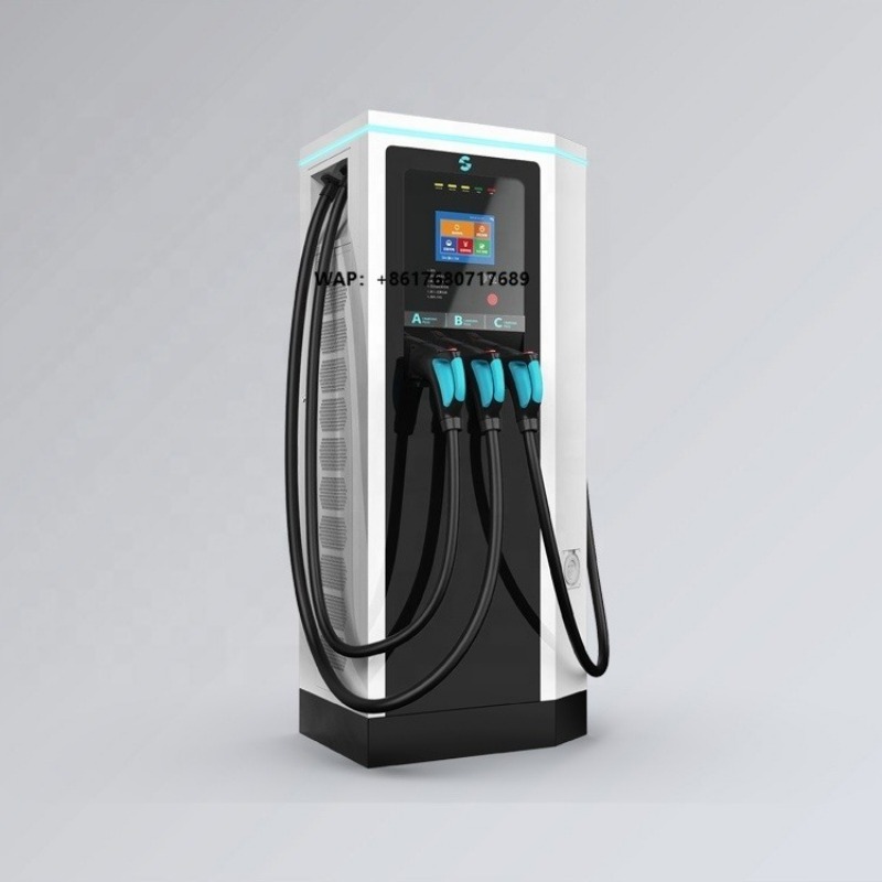 Ev Charging Station 60Kw Dc Fast - Grasen 3 Guns Dc Ev Fast