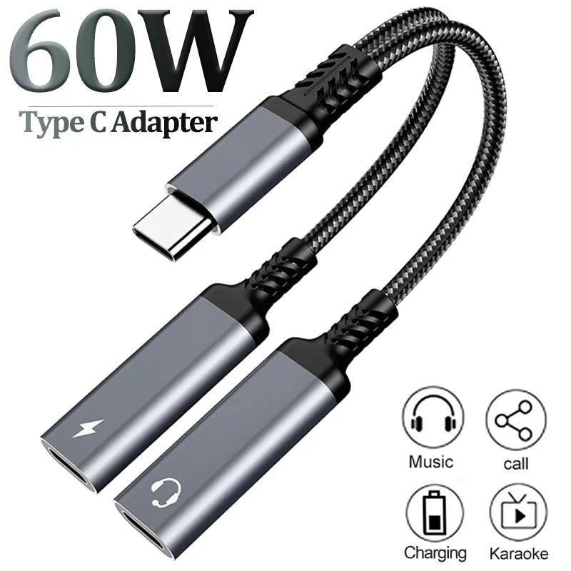 Ev Charger Adapter Type 2 To Type 1 - OTG 2 IN 1 USB C