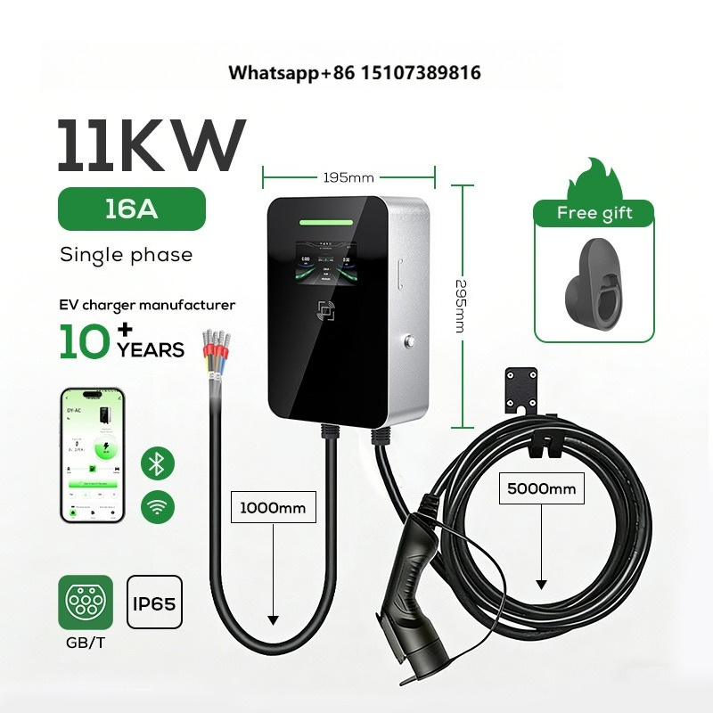 Ev Charger 11Kw Three Phase - Ac Ev Wall Box Charger 11