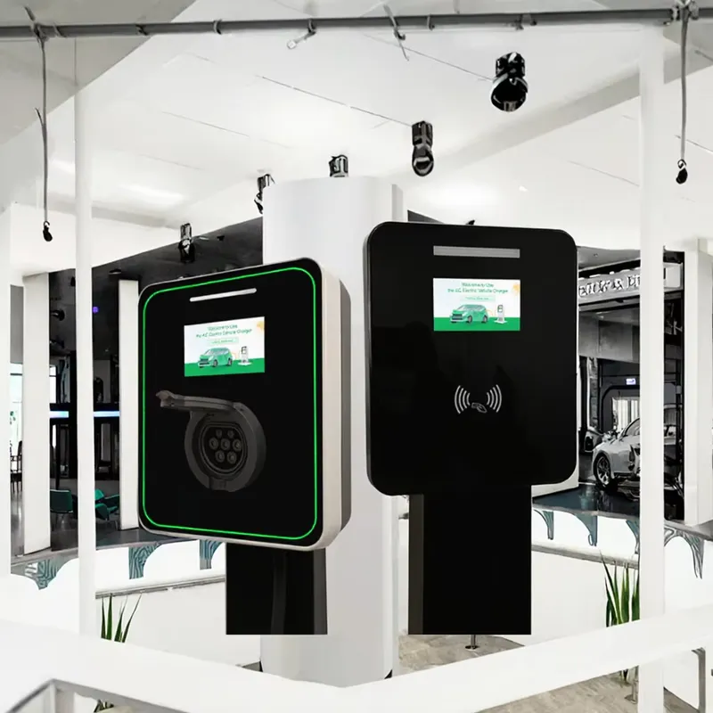 Ev Charger Load Balancing - 7KW AC Wallbox Charger with OCPP