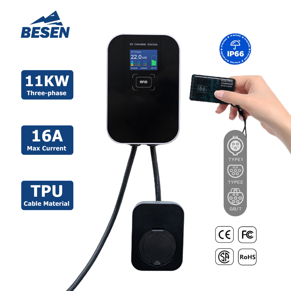 Evse Charging Station Rfid - EVSE IP66 EV WALLBOX RFID CARD