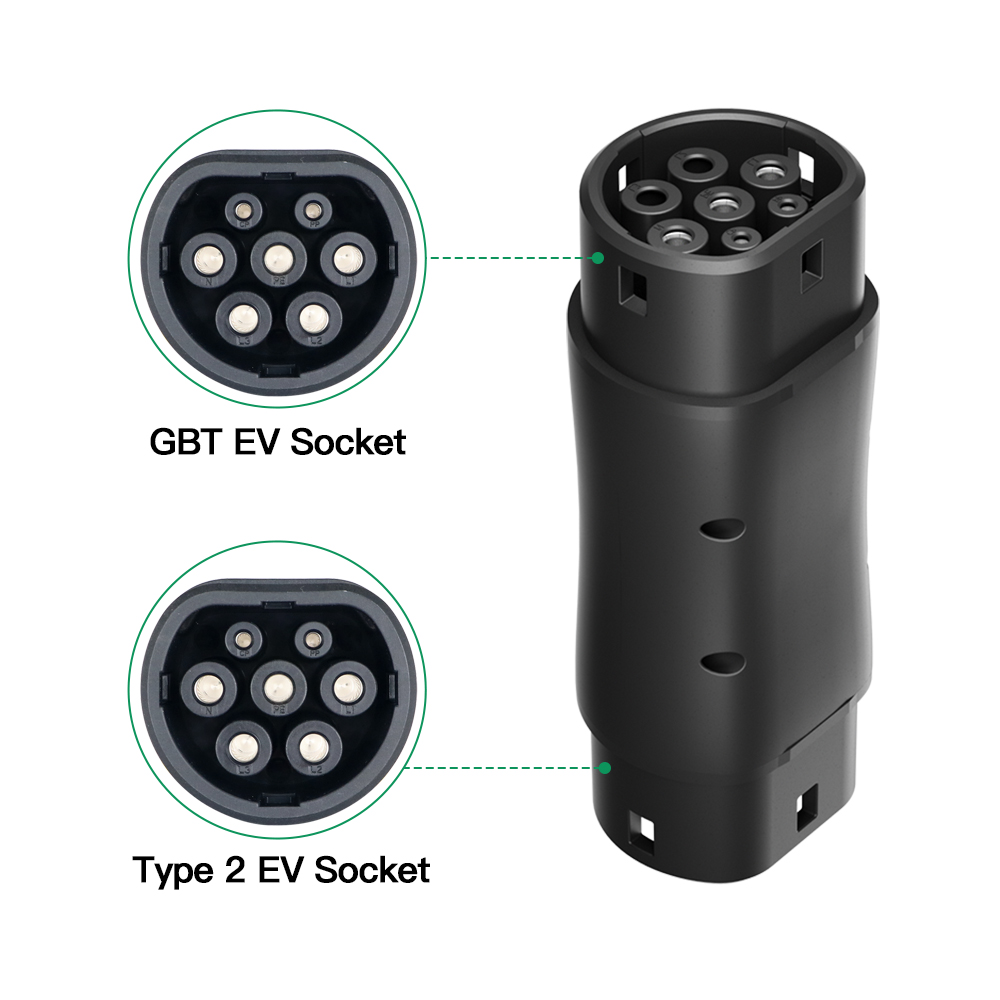 Chiefleed 32A GBT To Type2 EV  - Ev Charging Socket Type 2 22Kw recension och pris