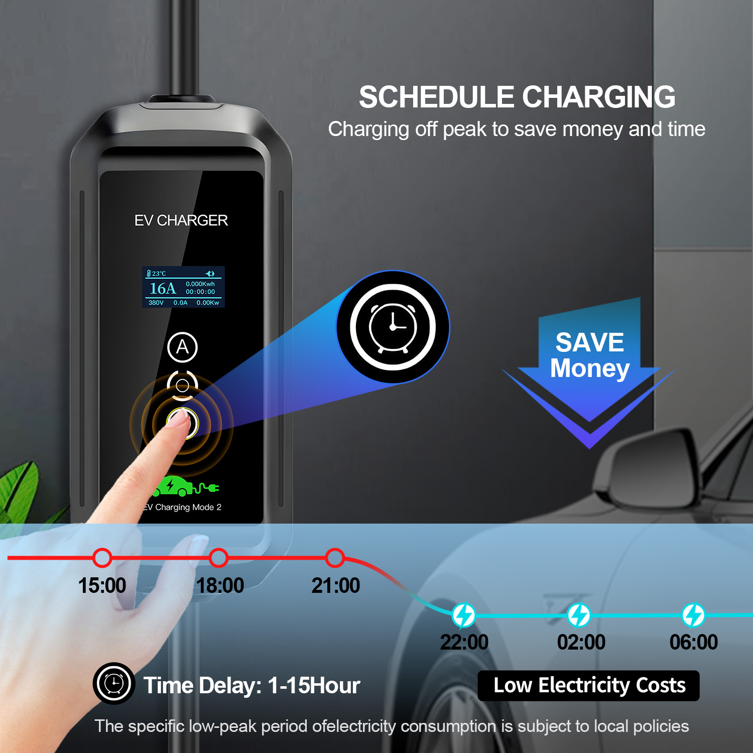 11KW 16A EV Portable Charger T - Ev Charger 11Kw Three Phase recension och pris