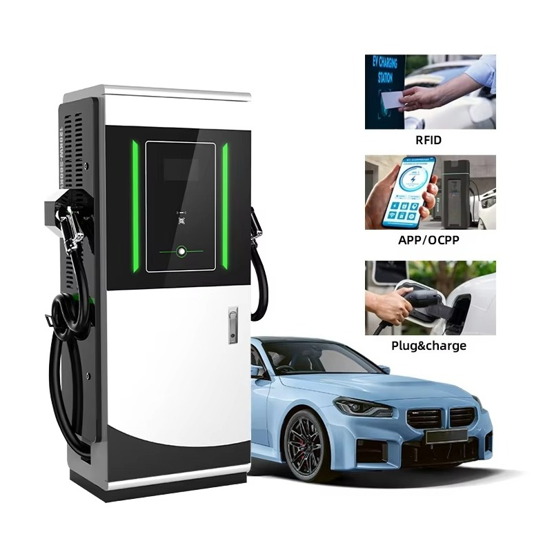 Commercial 60kw-80kw CCS2 Ev C - Ev Charging Station 60Kw Dc Fast recension och pris
