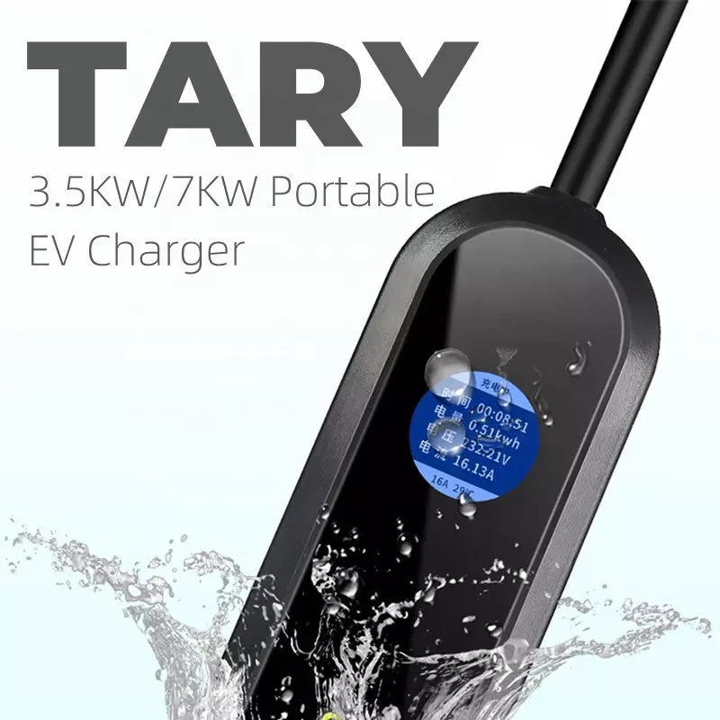 Indicator Light 16A AC Ev Char - Portable Ev Charger 16A Adjustable recension och pris