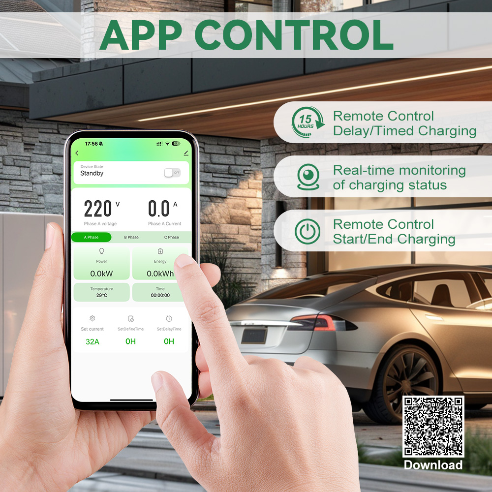 IPENGEN Type2 EV Charging Stat - Ev Charger 22Kw Wallbox Type 2 recension och pris