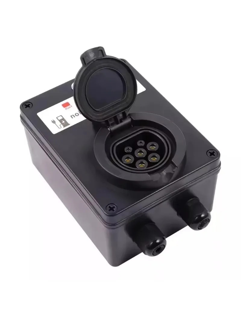 EV Charger Plastic Enclosure W - Ev Charging Socket Type 2 22Kw recension och pris