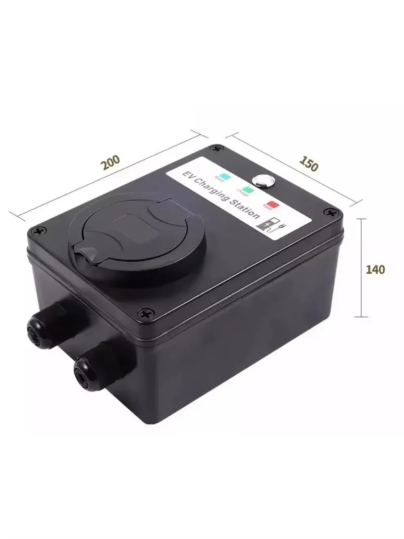 EV Charger Plastic Enclosure W - Ev Charging Socket Type 2 22Kw recension och pris