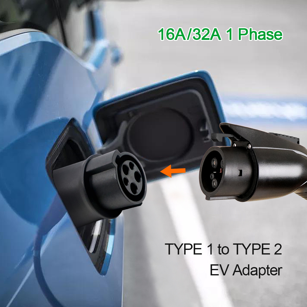 ISIGMA 32A 7.2KW EV Charger Ad - Ev Charger Adapter Type 2 To Type 1 recension och pris