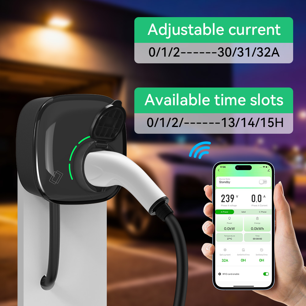 IPENGEN 22KW Type2 EV Charger  - Ev Charger 22Kw Wallbox Type 2 recension och pris