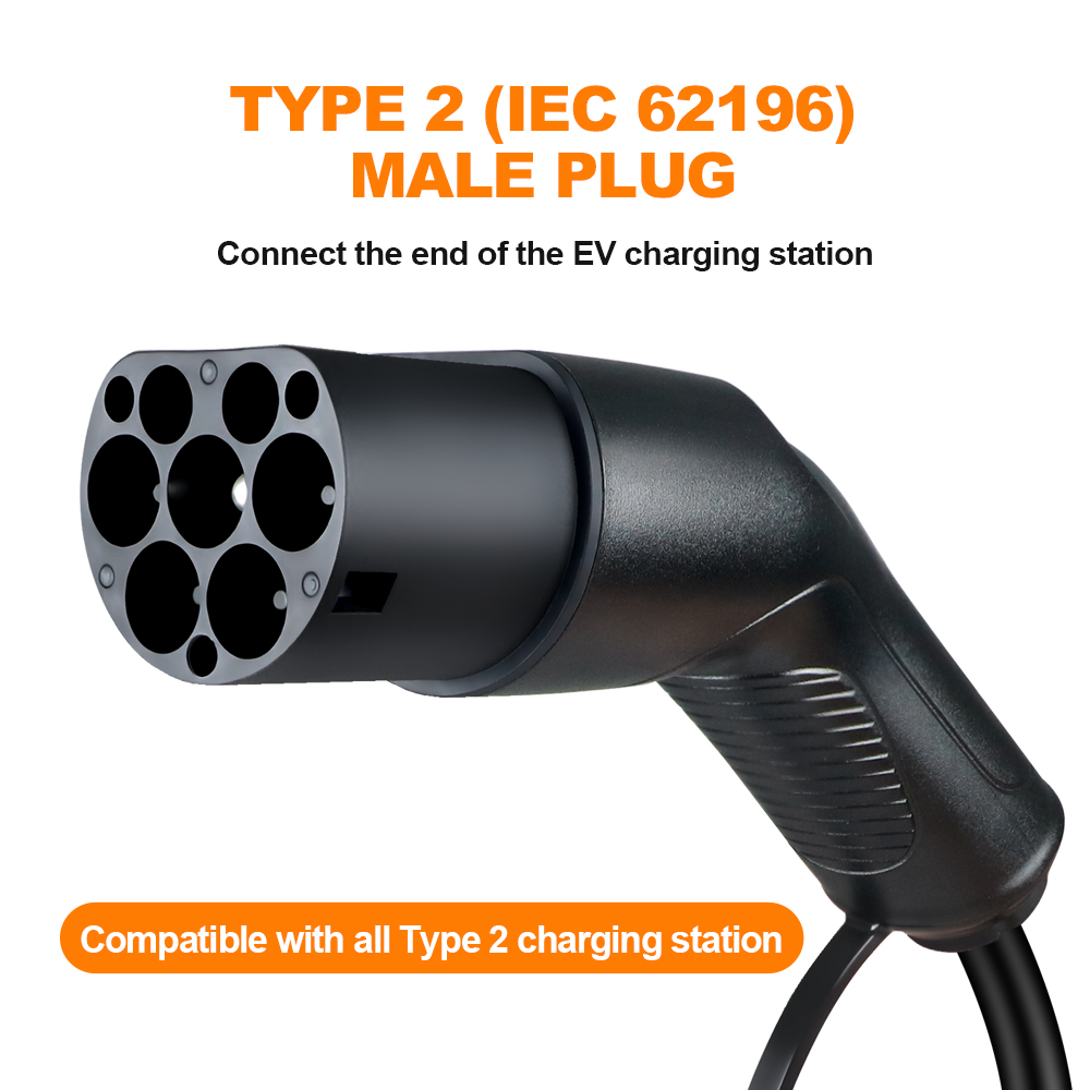 GOODCELL Type 2 to GBT 16/32A  - Ev Charging Socket Type 2 22Kw recension och pris