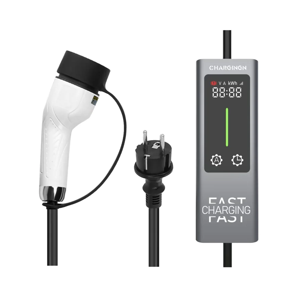 Type2 3.5KW 16A Portable EV Ch - Portable Ev Charger 16A Adjustable recension och pris