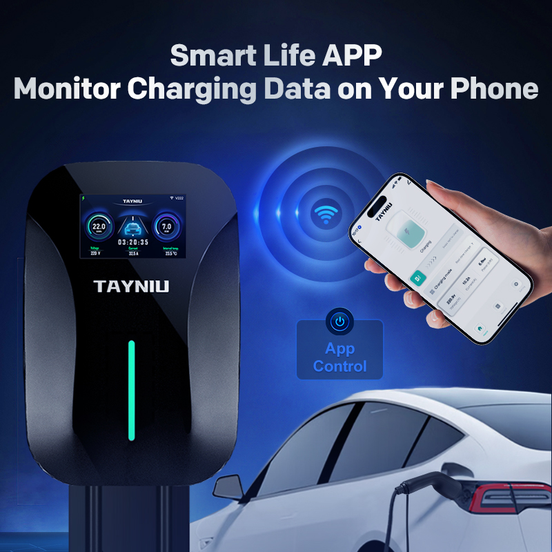 7KW 22KW TAYNIU Home EV Wallbo - Ev Charger 11Kw Three Phase recension och pris