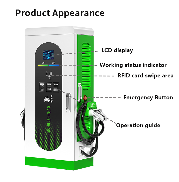 DC Fast Charging Stations for  - Ev Charging Station 60Kw Dc Fast recension och pris