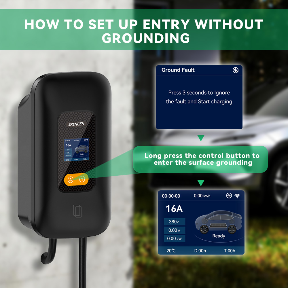 IPENGEN 11KW EV Charging Wallb - Evse Charging Station Rfid recension och pris