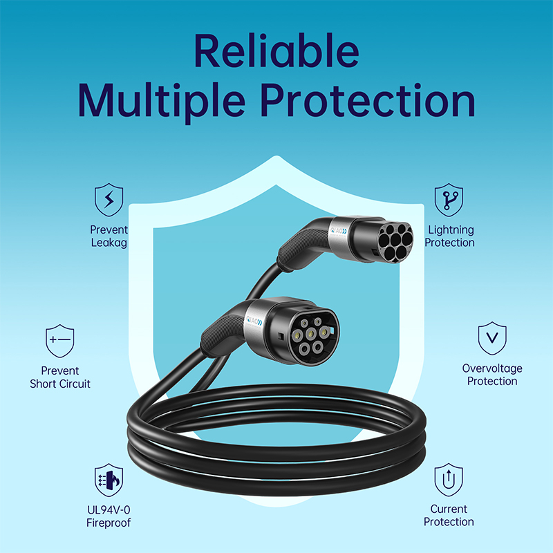 EV Charging Cable Type 2 to Ty - Ev Charging Cable 5M 22Kw recension och pris