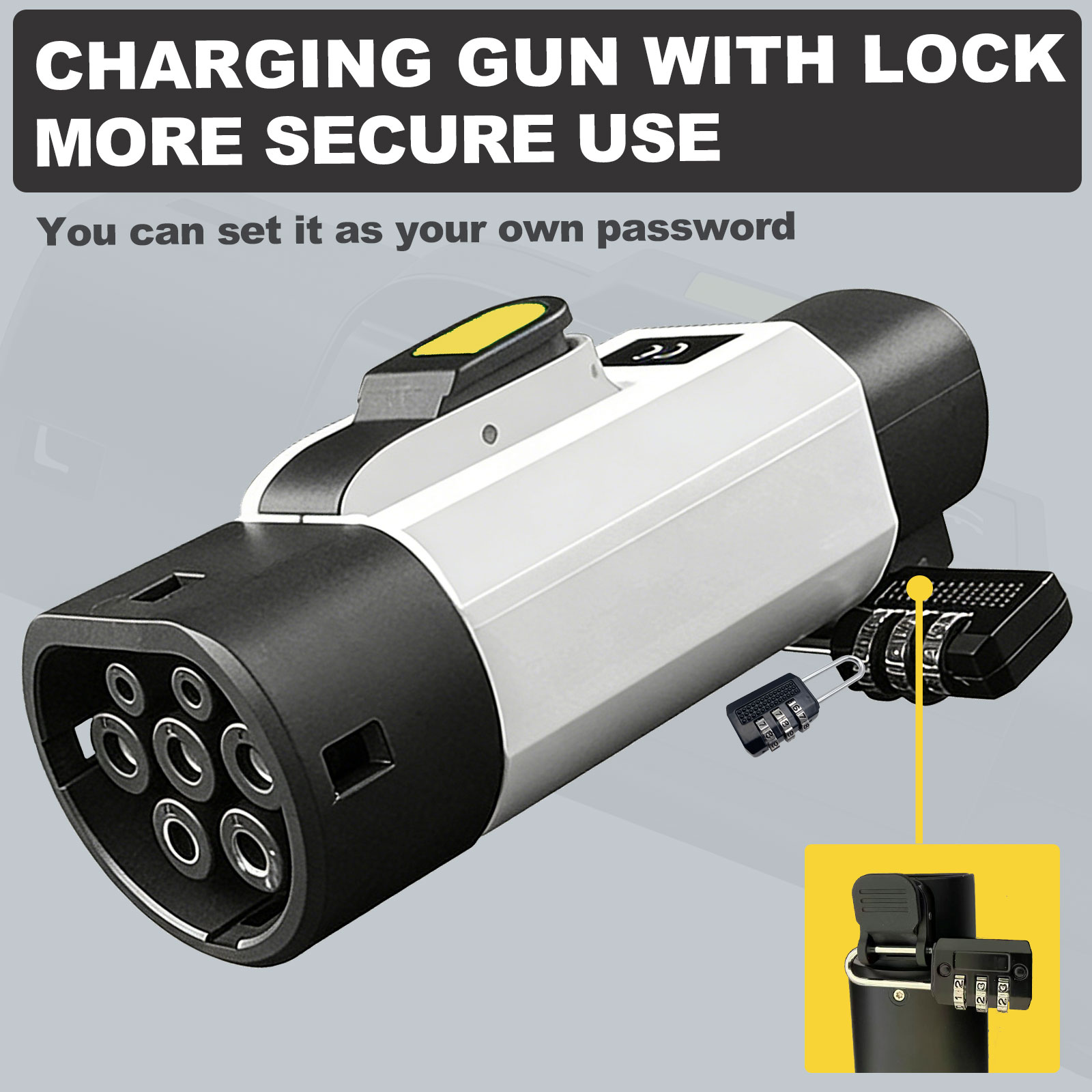 NACS to Type 2 Lockable anti-t - Ev Charger Adapter Type 2 To Type 1 recension och pris