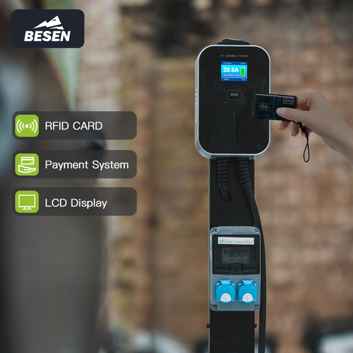 Wholesale EV Wall-mounted Char - Evse Charging Station Rfid recension och pris