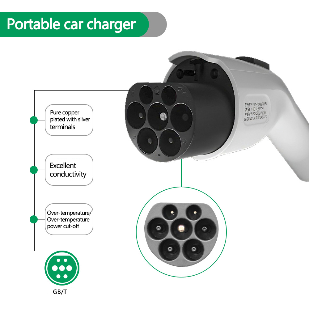 7 11 22KW Portable EV Charger  - Ev Charging Cable 5M 22Kw recension och pris