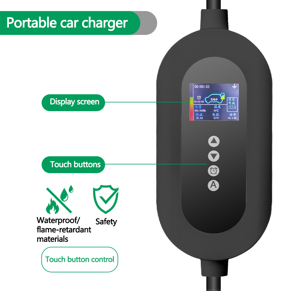 7 11 22KW Portable EV Charger  - Ev Charging Cable 5M 22Kw recension och pris