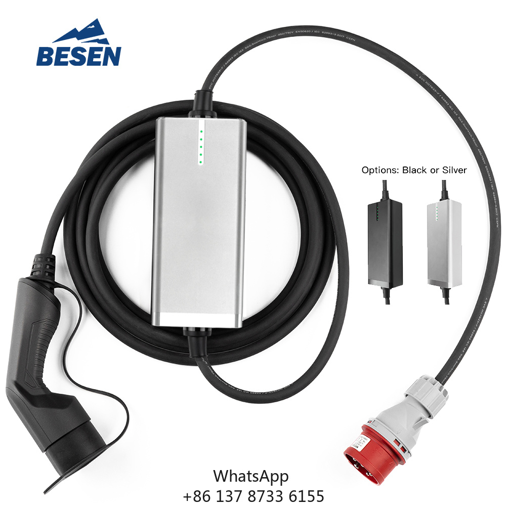 Portable EV Charger 11kw 3 Pha - Portable Ev Charger 16A Adjustable recension och pris