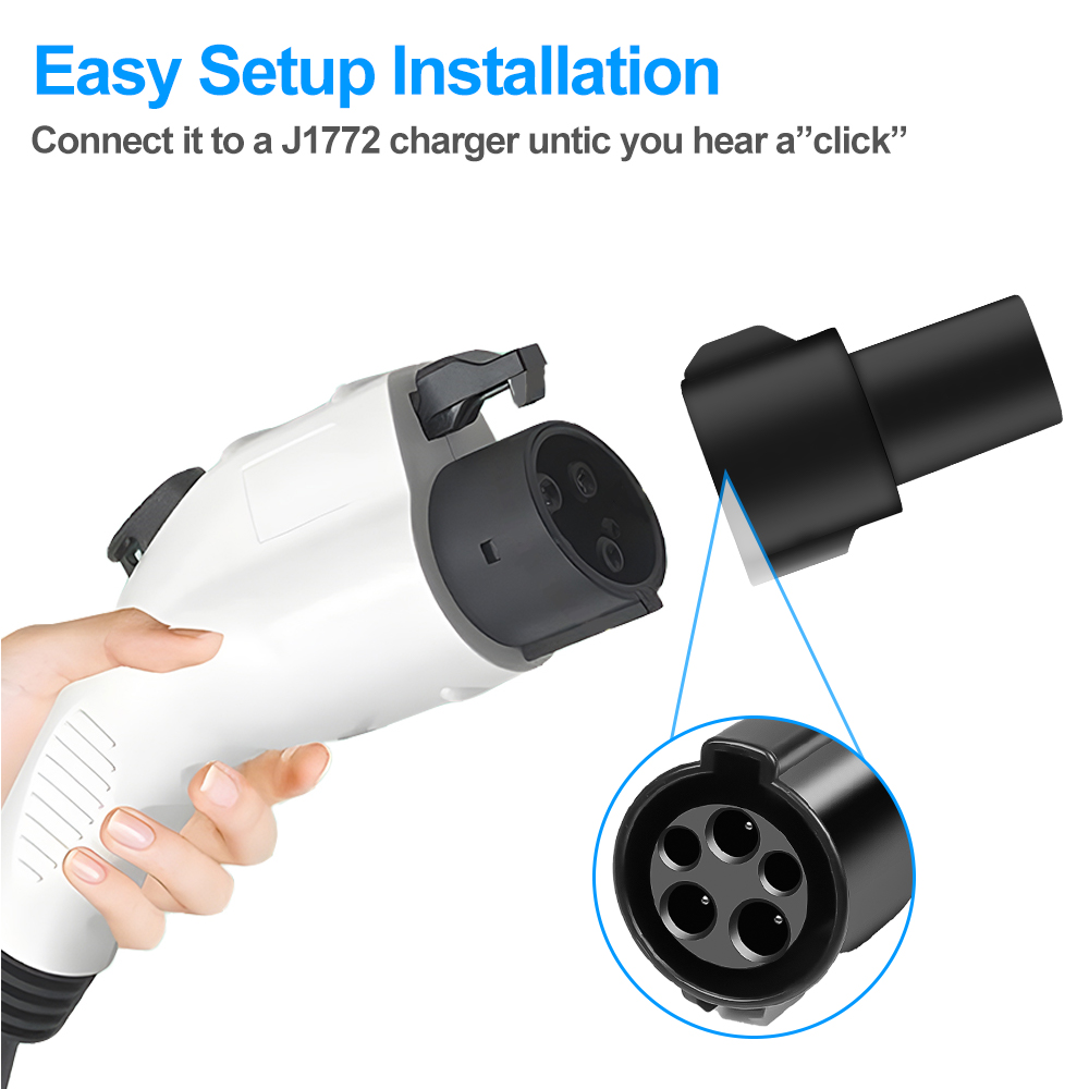 Electric Vehicle Adapter Charg - Ev Charger Adapter Type 2 To Type 1 recension och pris