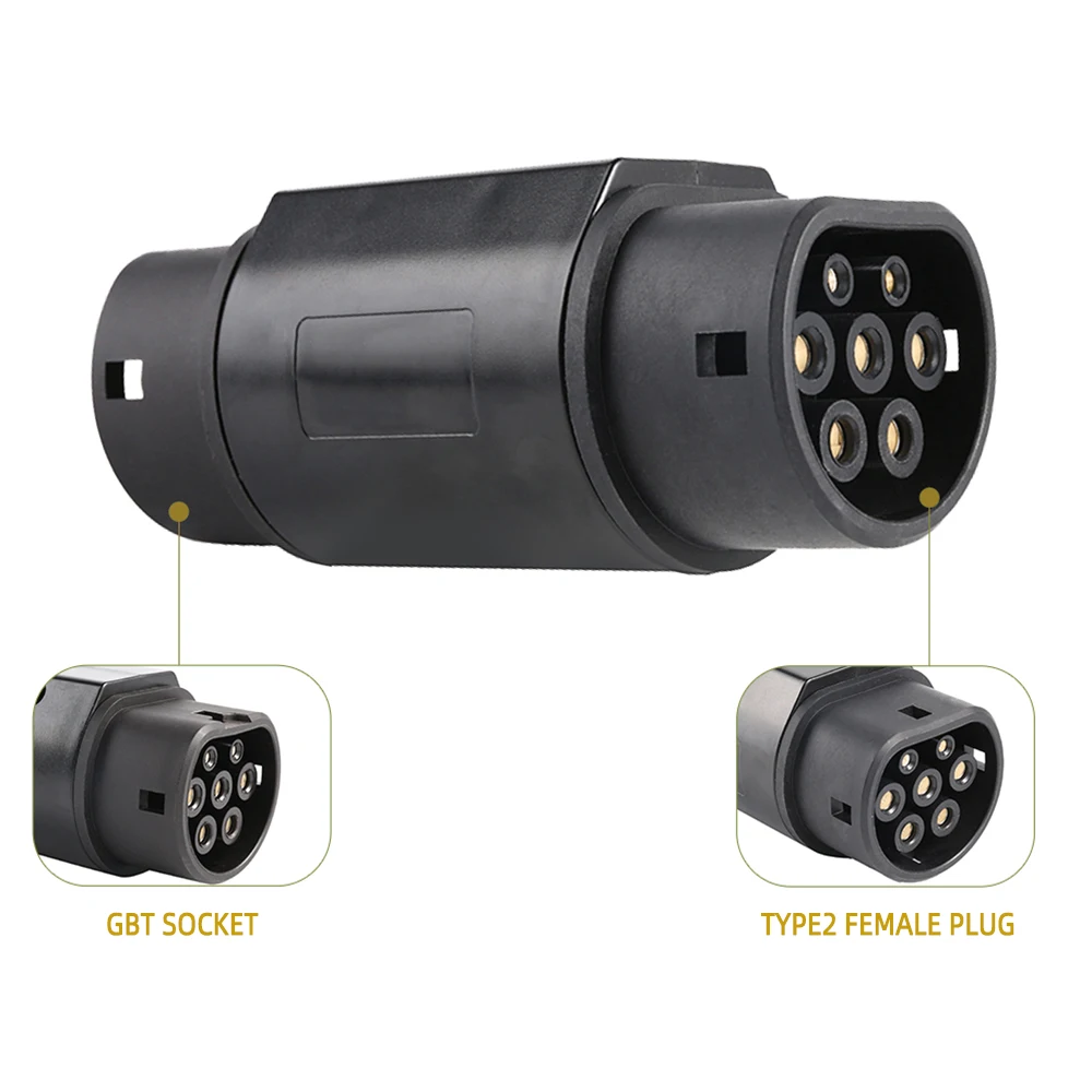 32A 22KW GBT To Type 2 EV Adap - Ev Charging Socket Type 2 22Kw recension och pris
