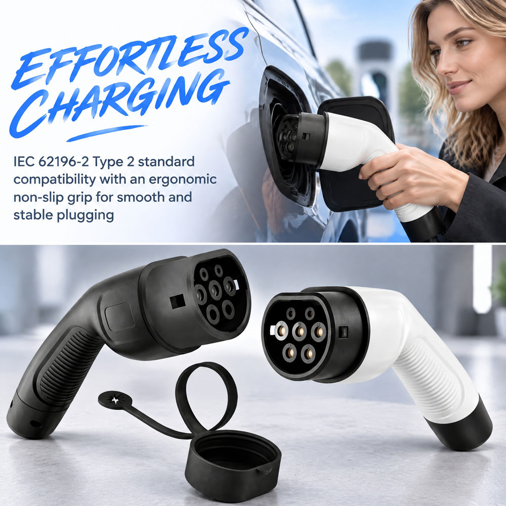 EVMBO Type 2 EV Female Plug 22 - Ev Charging Cable Type 2 32A recension och pris