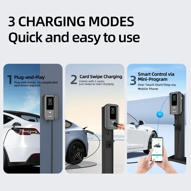 ROMADA AC 7KW  EV Charging Sta - Ev Charging Cable Type 2 32A recension och pris