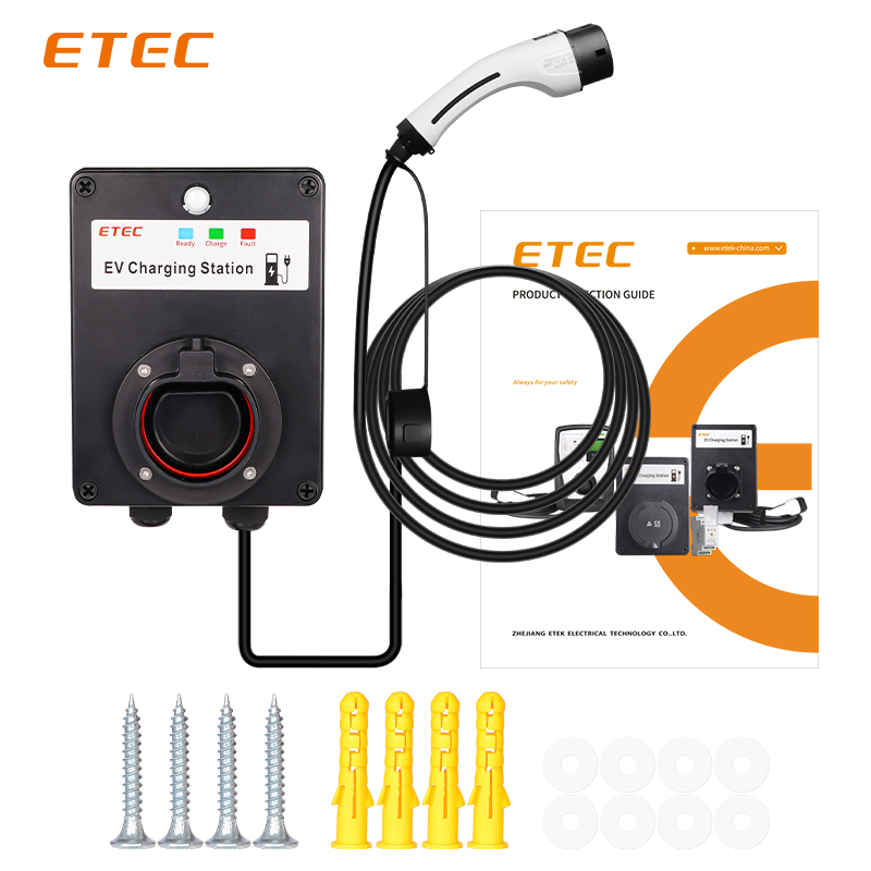 ETEC EVSE Wallbox EV Charger W - Evse Charging Station Rfid recension och pris