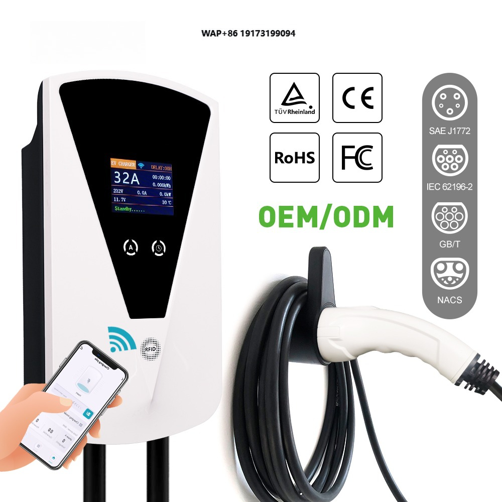 Wallbox EV Charger 7kW 32A Sin - Ev Charger 7Kw Single Phase recension och pris