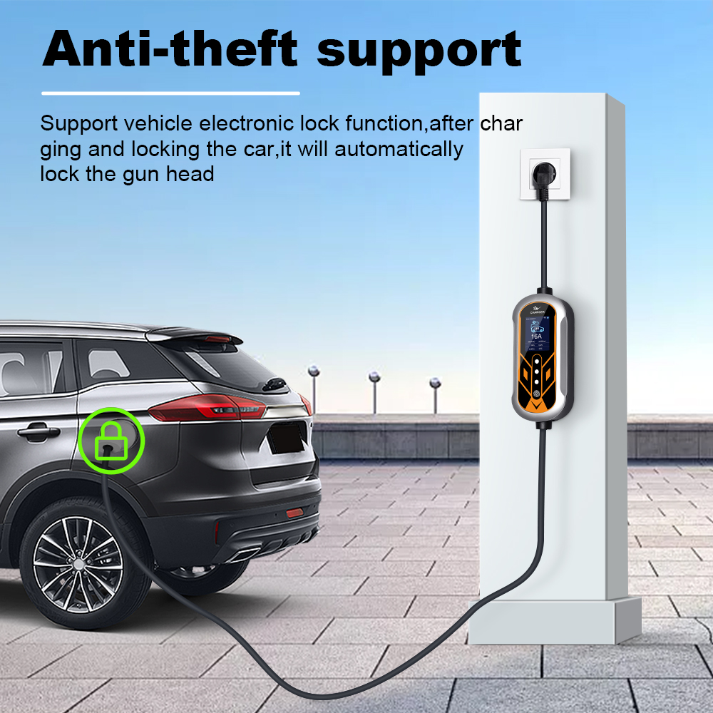 ADPOW Portable 32A Type2 EV Ch - Ev Charging Cable 5M 22Kw recension och pris
